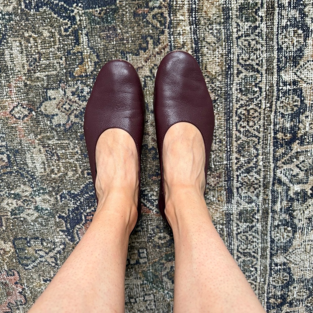 Everlane The Day Glove - Maroon